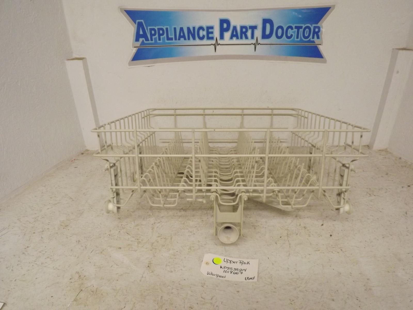 Whirlpool Dishwasher WP8539214 1018667 Upper Rack Used Whirlpool Dishwasher WP8539214 1018667 Upper Rack Used